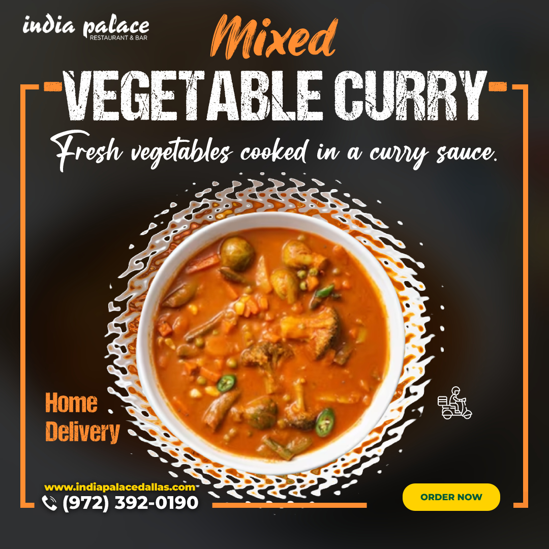 Try Delicious Vegetarian Curry Dish In Dallas